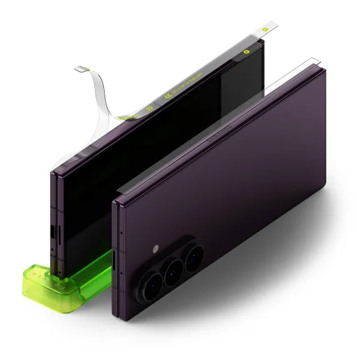 Samsung Galaxy Z Fold8 Ultra číra ochranná fólia na pánt Ringke Dual Easy, 2 ks ochranné sklo - 2