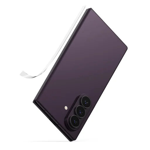 Samsung Galaxy Z Fold8 Ultra číra ochranná fólia na pánt Ringke Dual Easy, 2 ks ochranné sklo - 3