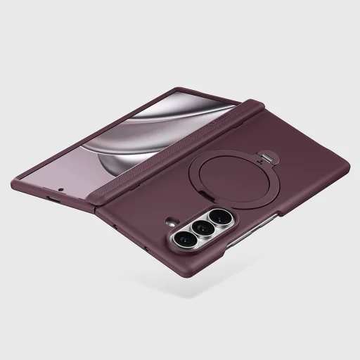 Samsung Galaxy Z Fold8 fialové puzdro Torras Ostand Q3 Spin Series Ultra - 3
