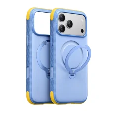 Modrý kryt Torras Ostand Q3 Rugg pre iPhone 18 Pro Max