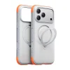 iPhone 18 Pro fehér Torras Ostand Q3 Rugg MagSafe védőtok beépített állvánnyal thumbnail