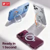 Apple iPhone 18 Pro Max priehľadný ochranný kryt Torras Ostand Q3 Spin kompatibilný s MagSafe s otočným stojanom thumbnail