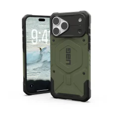 iPhone 18 Pro Max / 17 Pro Max olívazöld UAG Pathfinder MagSafe ütésálló tok