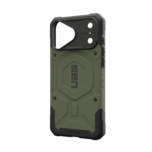 iPhone 18 Pro Max / 17 Pro Max olívazöld UAG Pathfinder MagSafe ütésálló tok - 5