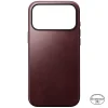 iPhone 18 Pro Max / 17 Pro Max bordové prémiové kožené puzdro Nomad Modern Leather (Horween) thumbnail