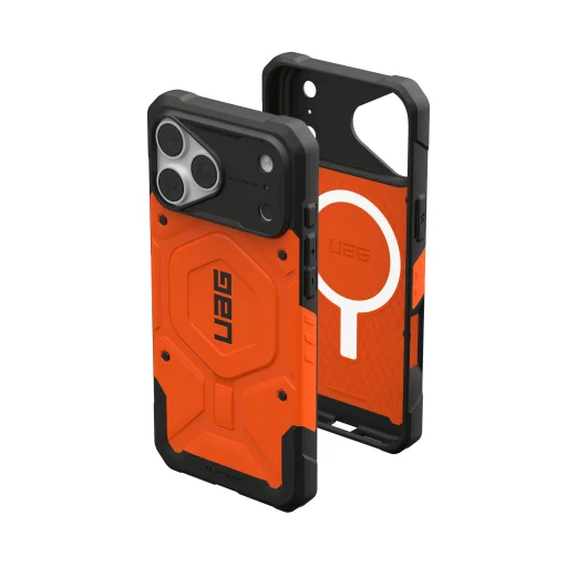 iPhone 18 Pro Max / 17 Pro Max narancssárga UAG Pathfinder MagSafe ütésálló védőtok - 13