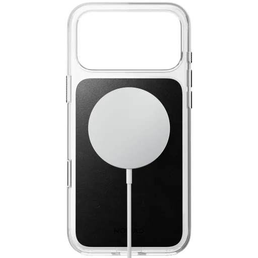 Apple iPhone 18 Pro Max / 17 Pro Max čierny (Horween) Nomad Clear Leather prémiový zadný kryt z pravej kože - 2