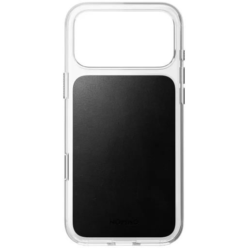 Apple iPhone 18 Pro Max / 17 Pro Max čierny (Horween) Nomad Clear Leather prémiový zadný kryt z pravej kože - 4