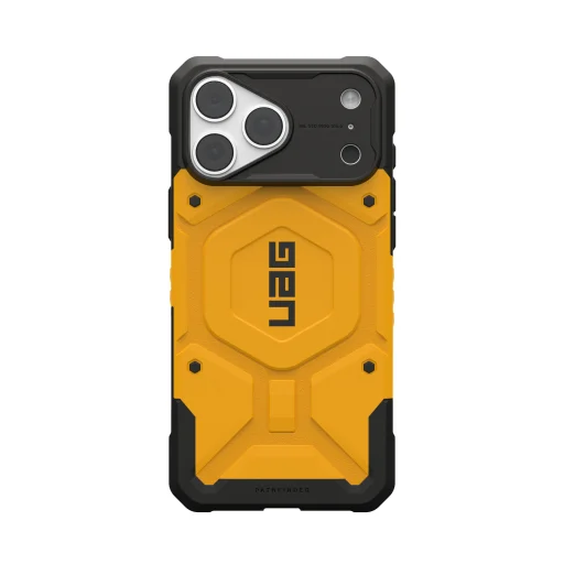 iPhone 18 Pro Max / 17 Pro Max sárga UAG Pathfinder MagSafe ütésálló védőtok - 14