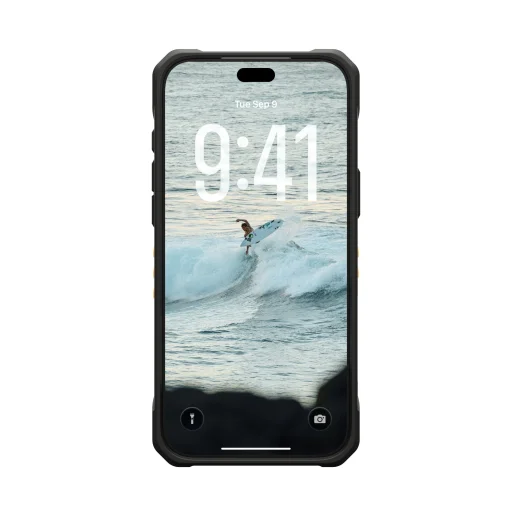 iPhone 18 Pro Max / 17 Pro Max sárga UAG Pathfinder MagSafe ütésálló védőtok - 17