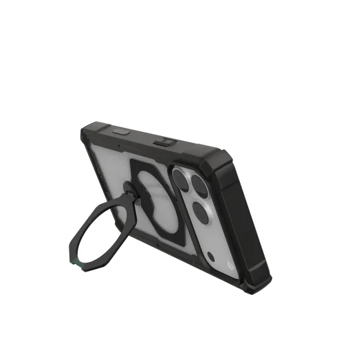 Apple iPhone 18 Pro Max / 17 Pro Max čierne/priehľadné ochranné puzdro UAG Plasma XTE 360 MagSafe - 16
