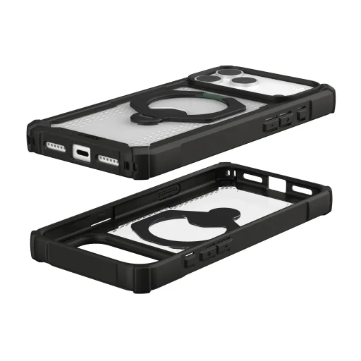 Apple iPhone 18 Pro Max / 17 Pro Max fekete/átlátszó UAG Plasma XTE 360 MagSafe védőtok - 20