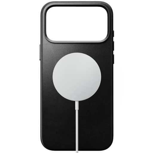 iPhone 18 Pro Max / 17 Pro Max čierne ochranné puzdro Nomad Traditional Leather Case z kože Horween - 2