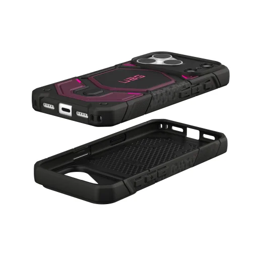iPhone 18 Pro / 17 Pro Mélylila UAG Monarch Pro MagSafe ütésálló védőtok - 13