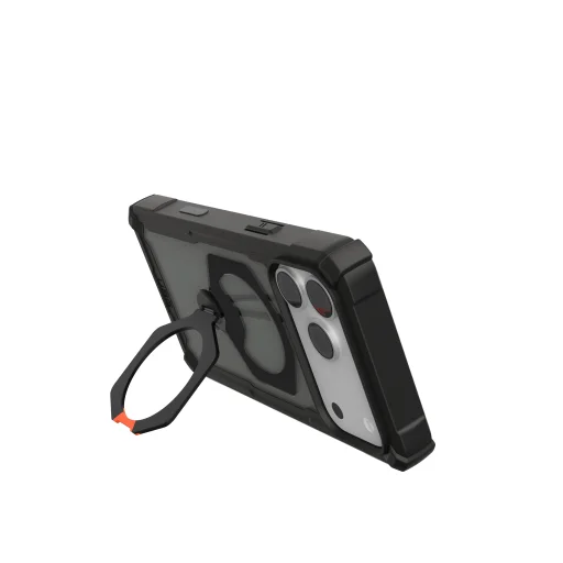 Apple iPhone 18 Pro Max / 17 Pro Max fekete/narancssárga UAG Plasma XTE 360 MagSafe ütésálló védőtok - 16
