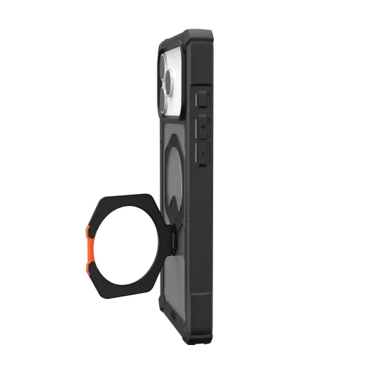 Apple iPhone 18 Pro Max / 17 Pro Max fekete/narancssárga UAG Plasma XTE 360 MagSafe ütésálló védőtok - 18