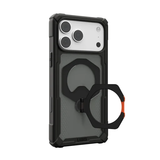 Apple iPhone 18 Pro Max / 17 Pro Max fekete/narancssárga UAG Plasma XTE 360 MagSafe ütésálló védőtok - 19