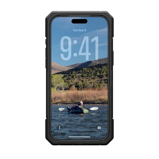 iPhone 18 Pro Max / 17 Pro Max čierne UAG Trooper MagSafe nárazuvzdorné puzdro - 2