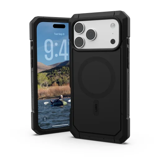 iPhone 18 Pro Max / 17 Pro Max čierne UAG Trooper MagSafe nárazuvzdorné puzdro - 1