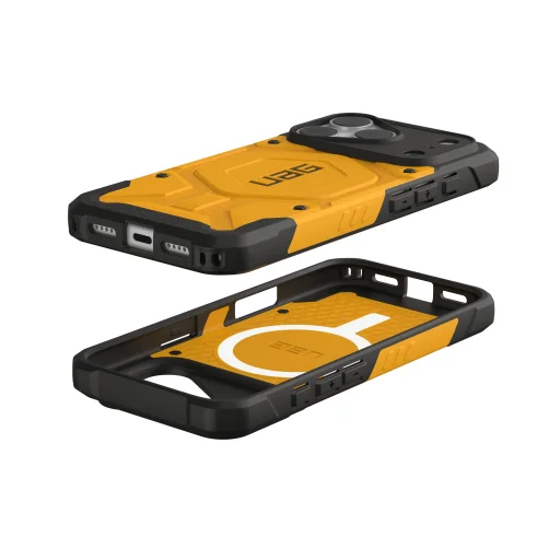 Apple iPhone 18 Pro / 17 Pro klasszikus sárga UAG Pathfinder MagSafe védőtok - 10