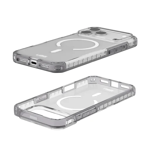 iPhone 18 Pro Max / 17 Pro Max UAG Plyo LT MagSafe védőtok, áttetsző/füstszürke - 12