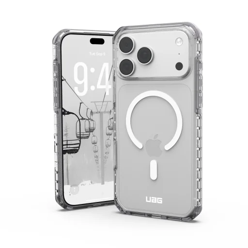 iPhone 18 Pro Max / 17 Pro Max UAG Plyo LT MagSafe ochranný kryt, priehľadný/dymovo sivý - 1