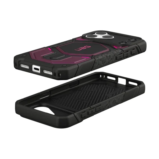 Apple iPhone 18 Pro Max / 17 Pro Max mélylila UAG Monarch Pro MagSafe ütésálló védőtok - 15