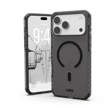 iPhone 18 Pro Max / 17 Pro Max hamuszürke/fekete UAG Plyo LT MagSafe védőtok