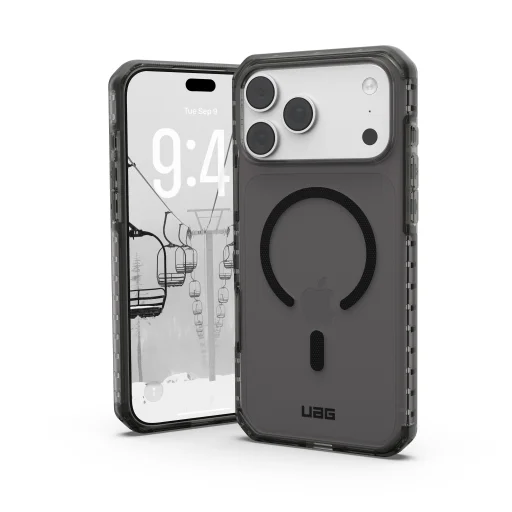 iPhone 18 Pro Max / 17 Pro Max popolavo sivý/čierny UAG Plyo LT MagSafe ochranný kryt - 1