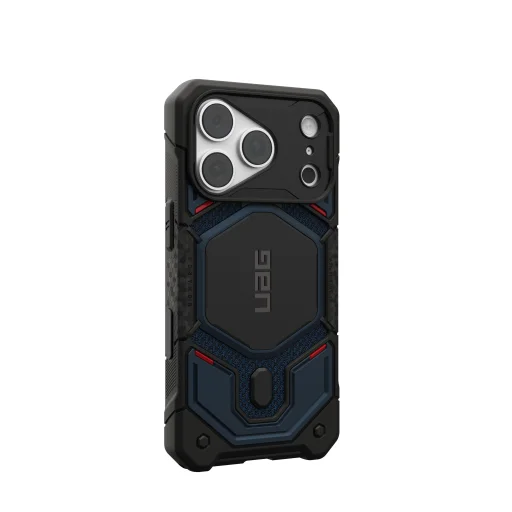 iPhone 18 Pro / 17 Pro UAG Monarch Pro MagSafe kevlár védőtok, tőkés réce kék - 14