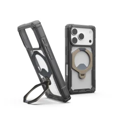 Apple iPhone 18 Pro / 17 Pro popolavosivé/titánové UAG Plasma XTE 360 MagSafe ochranné puzdro