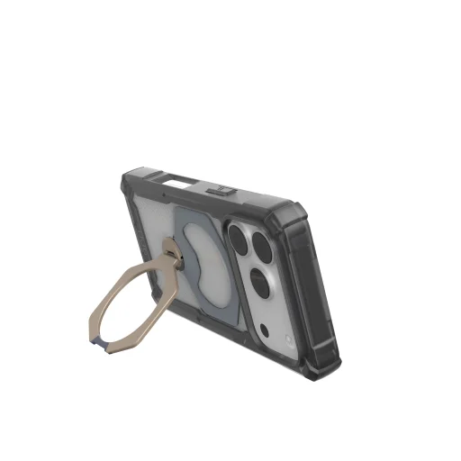 Apple iPhone 18 Pro / 17 Pro hamuszürke/titán UAG Plasma XTE 360 MagSafe védőtok - 16