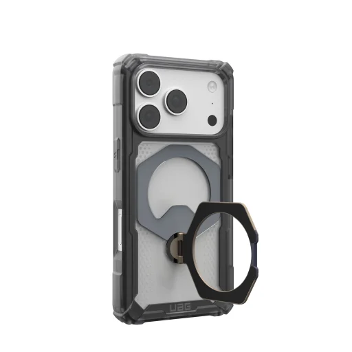 Apple iPhone 18 Pro / 17 Pro hamuszürke/titán UAG Plasma XTE 360 MagSafe védőtok - 19