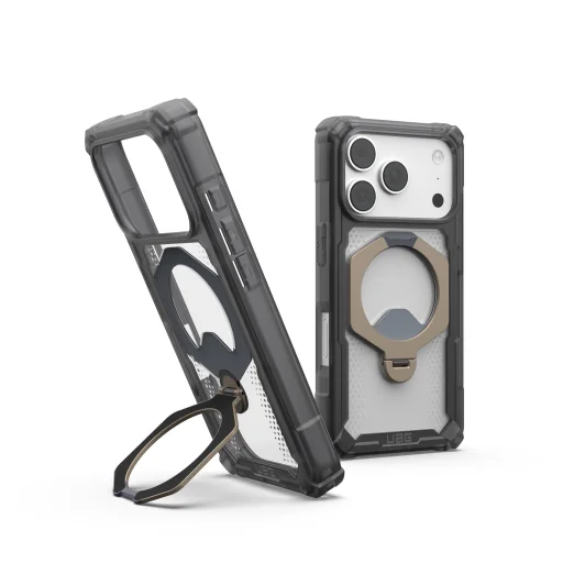 Apple iPhone 18 Pro / 17 Pro hamuszürke/titán UAG Plasma XTE 360 MagSafe védőtok - 1