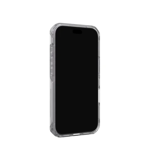 iPhone 18 Pro / 17 Pro áttetsző jég / füstszürke UAG Plyo MagSafe védőtok - 16