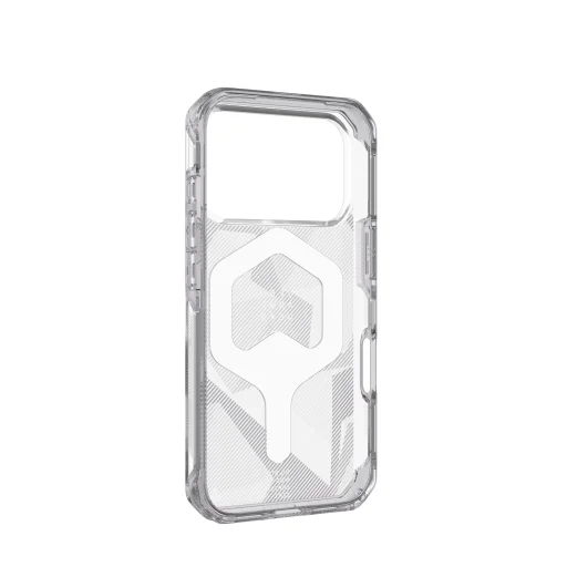 iPhone 18 Pro / 17 Pro áttetsző jég / füstszürke UAG Plyo MagSafe védőtok - 6