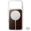 iPhone 18 Pro Max / 17 Pro Max rustikálna hnedá Nomad Clear Leather Case prémiový kožený kryt (Horween) thumbnail