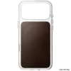 iPhone 18 Pro Max / 17 Pro Max rustikálna hnedá Nomad Clear Leather Case prémiový kožený kryt (Horween) thumbnail