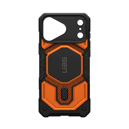 Apple iPhone 18 Pro Max / 17 Pro Max vypálená oranžová UAG Monarch Pro MagSafe Kevlar nárazuvzdorný ochranný kryt - 3
