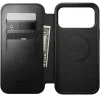 Čierne prémiové peňaženkové puzdro Nomad Modern Leather Folio z kože Horween pre iPhone 18 Pro Max a 17 Pro Max thumbnail