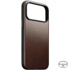 iPhone 18 Pro Max / 17 Pro Max rustikálna hnedá (Horween) Nomad Modern Leather puzdro z pravej kože thumbnail