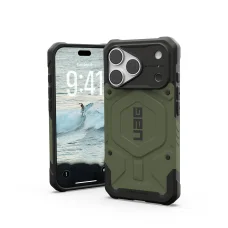 iPhone 18 Pro / 17 Pro olivovozelený ochranný kryt UAG Pathfinder MagSafe