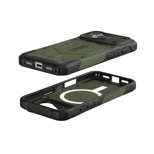 iPhone 18 Pro / 17 Pro olivovozelený ochranný kryt UAG Pathfinder MagSafe - 10