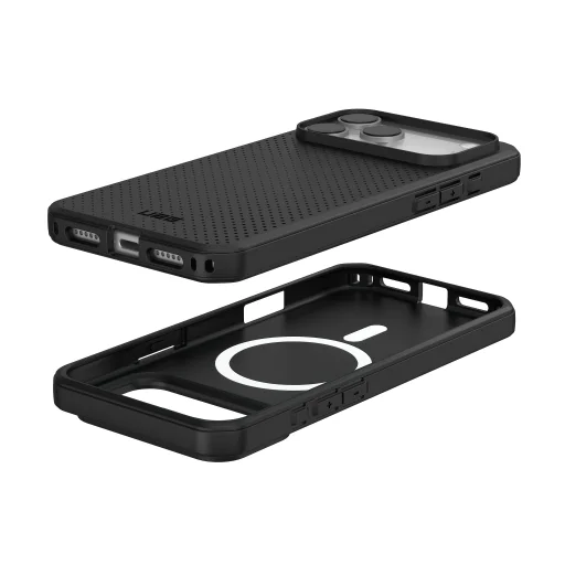 iPhone 18 Pro Max / 17 Pro Max čierne ochranné puzdro UAG Dot MagSafe - 12