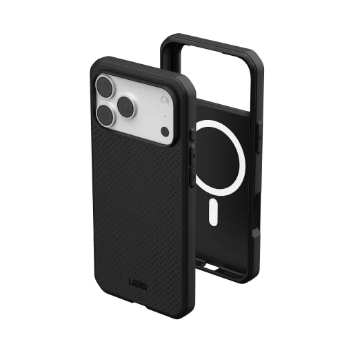 iPhone 18 Pro Max / 17 Pro Max fekete UAG Dot MagSafe védőtok - 13