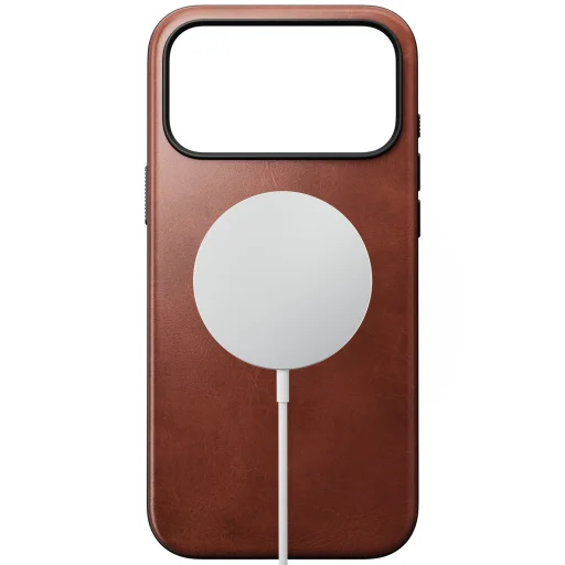 Apple iPhone 18 Pro Max / 17 Pro Max Olde Dublin Nomad Modern Leather Case prémiové kožené puzdro Horween - 2