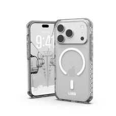 Apple iPhone 18 Pro / 17 Pro UAG Plyo LT MagSafe ochranný kryt, priehľadný / dymovo sivý