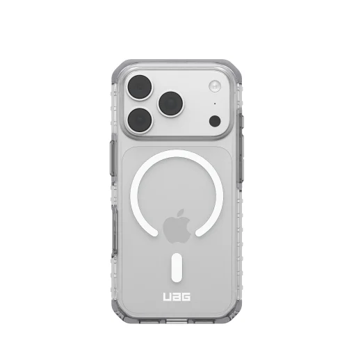 Apple iPhone 18 Pro / 17 Pro UAG Plyo LT MagSafe ochranný kryt, priehľadný / dymovo sivý - 12