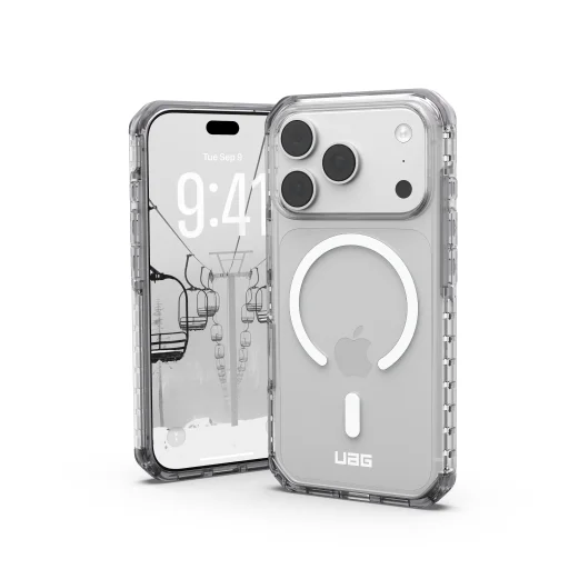 Apple iPhone 18 Pro / 17 Pro UAG Plyo LT MagSafe ochranný kryt, priehľadný / dymovo sivý - 1