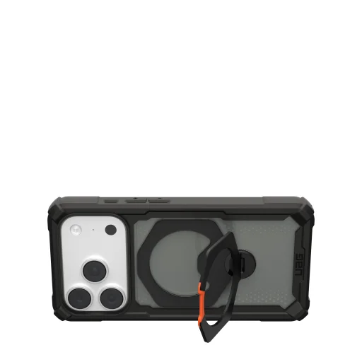 iPhone 18 Pro / 17 Pro fekete/narancssárga UAG Plasma XTE 360 MagSafe tok - 15
